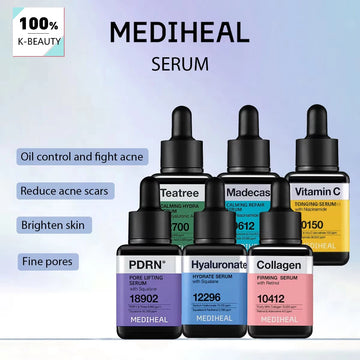 MEDIHEAL Serum,Spreadable Texture,Breathable Formula,Leaves Skin Feeling Soft,Comforting Skin Sensation,K-Beauty,Korean Makeup